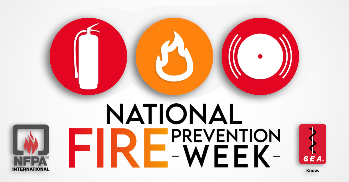 SEA Celebrates NFPA’s National Fire Prevention Week